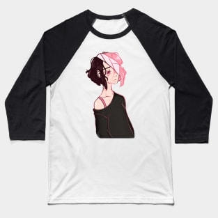 Emo girl Baseball T-Shirt